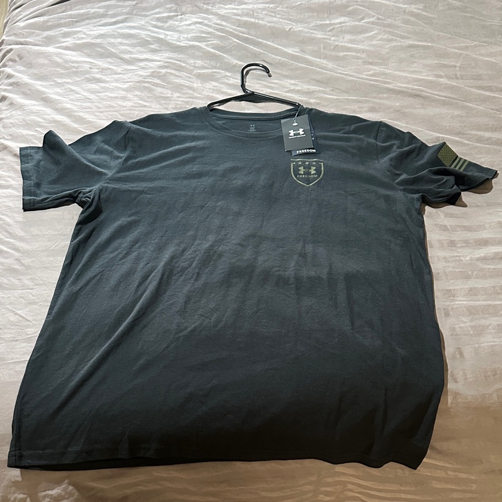 Under Armour Men's Black Freedom Tee